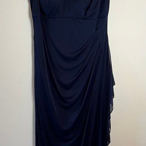 Blue Navy Wedding Guest Gown